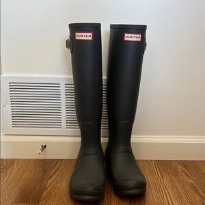 Hunter Classic Dark Gray Waterproof Boots